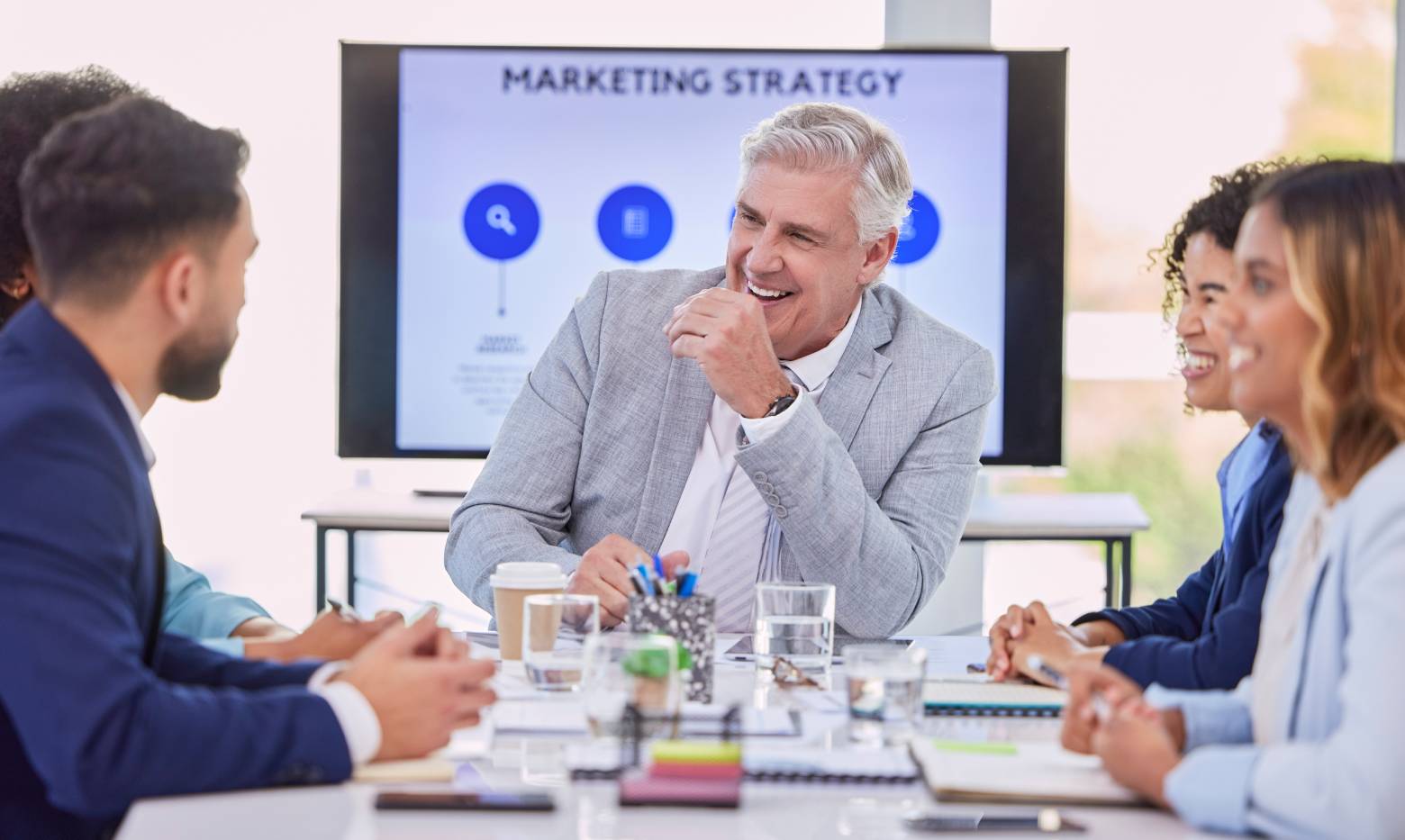 Marketing strategies for startups showing digital growth, branding, and social media expansion