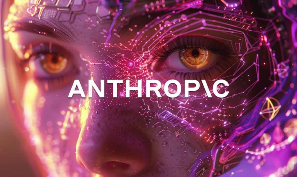 Amazon and Anthropic partnership illustration showing AI investment, cloud computing, and generative AI technology.